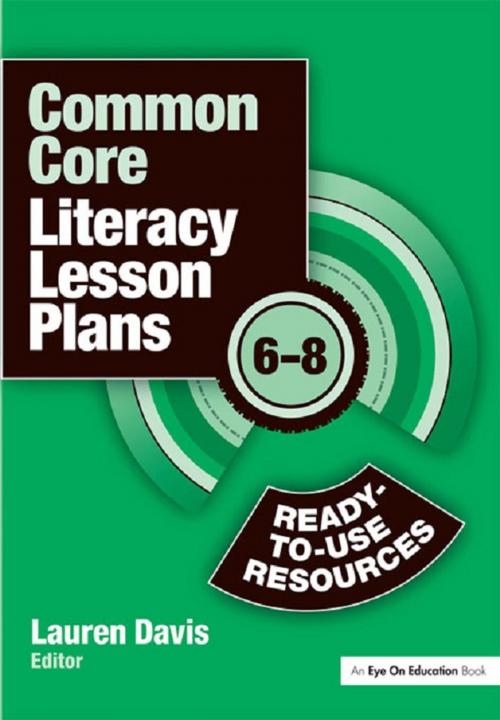 Cover of the book Common Core Literacy Lesson Plans by , Taylor and Francis