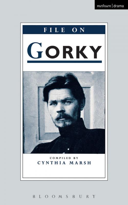 Cover of the book File On Gorky by Maxim Gorky, Bloomsbury Publishing