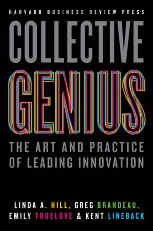 Cover of the book Collective Genius by Linda A. Hill, Greg Brandeau, Emily Truelove, Kent Lineback, Harvard Business Review Press