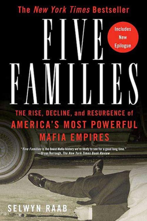 Cover of the book Five Families by Selwyn Raab, St. Martin's Press