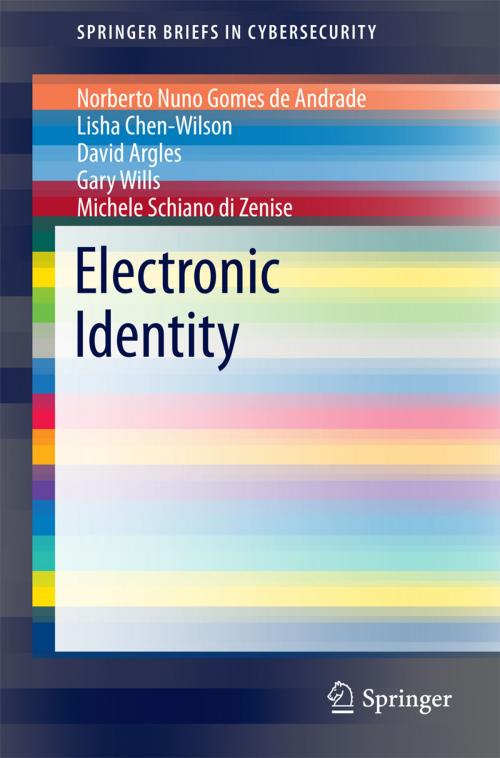Cover of the book Electronic Identity by Norberto Nuno Gomes de Andrade, Lisha Chen-Wilson, David Argles, Gary Wills, Michele Schiano di Zenise, Springer London