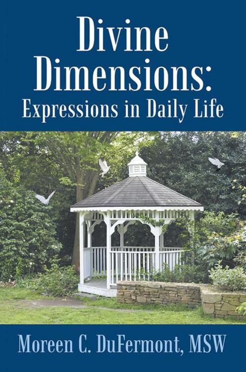 Cover of the book Divine Dimensions: Expressions in Daily Life by Moreen C. DuFermont MSW, Abbott Press