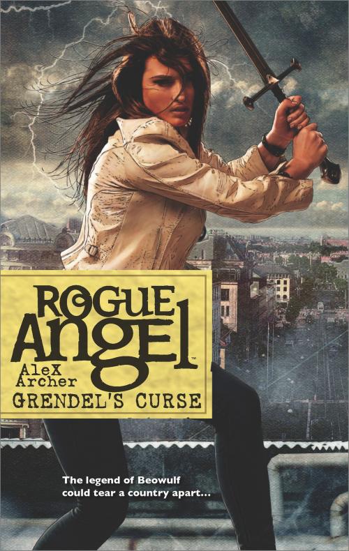 Cover of the book Grendel's Curse by Alex Archer, Worldwide Library