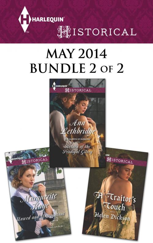 Cover of the book Harlequin Historical May 2014 - Bundle 2 of 2 by Marguerite Kaye, Ann Lethbridge, Helen Dickson, Harlequin