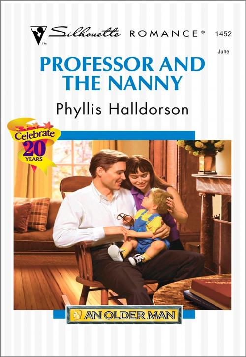 Cover of the book Professor and the Nanny by Phyllis Halldorson, Harlequin