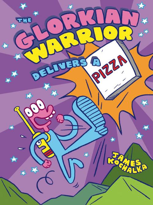 Cover of the book The Glorkian Warrior Delivers a Pizza by James Kochalka, First Second