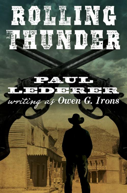 Cover of the book Rolling Thunder by Paul Lederer, Open Road Media
