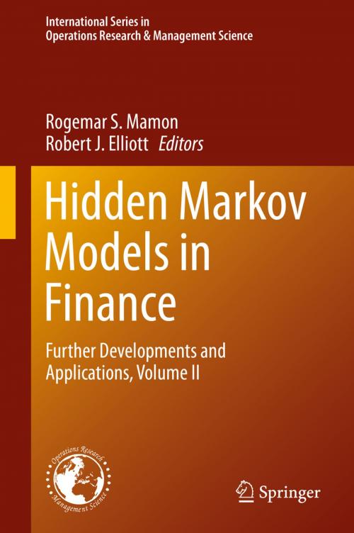 Cover of the book Hidden Markov Models in Finance by , Springer US