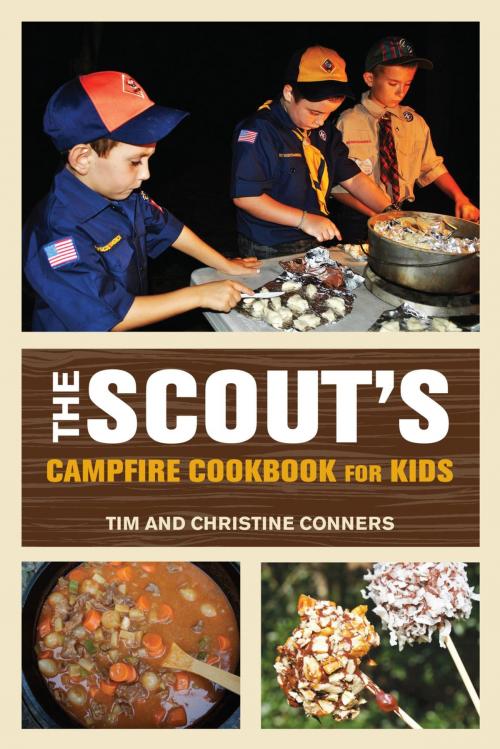 Cover of the book Scout's Campfire Cookbook for Kids by Christine Conners, Tim Conners, Falcon Guides