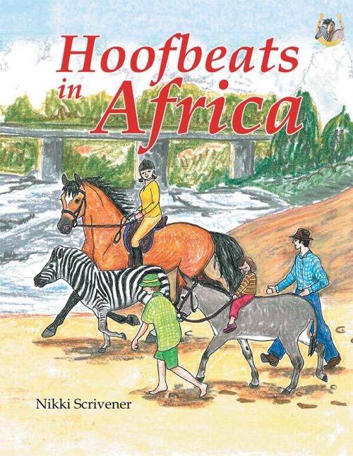 Cover of the book Hoofbeats in Africa by Nikki Scrivener, Xlibris AU