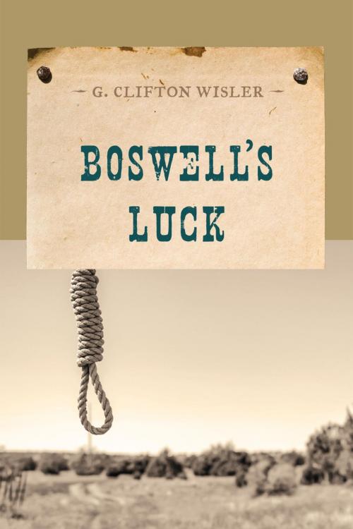 Cover of the book Boswell's Luck by G. Clifton Wisler, M. Evans & Company