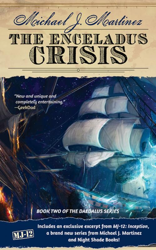 Cover of the book The Enceladus Crisis by Michael J. Martinez, Skyhorse Publishing