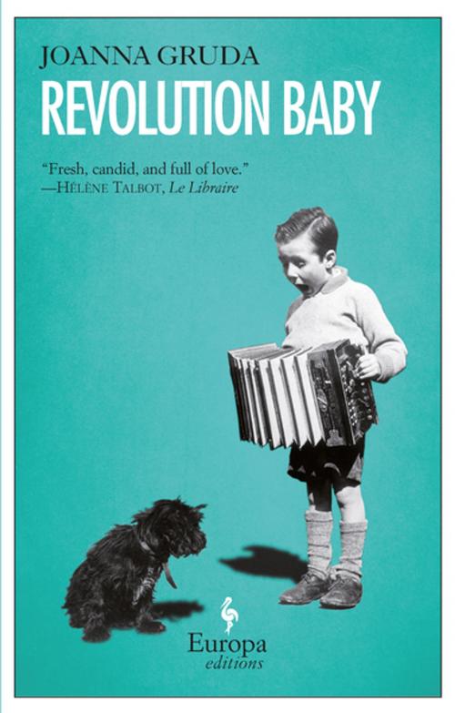 Cover of the book Revolution Baby by Joanna Gruda, Europa Editions