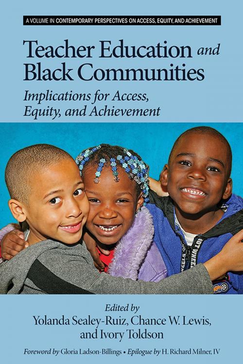 Cover of the book Teacher Education and Black Communities by , Information Age Publishing
