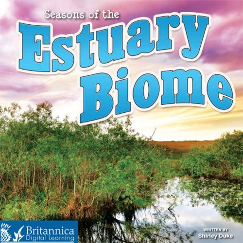 Cover of the book Seasons of the Estuary Biome by Shirley Duke, Britannica Digital Learning
