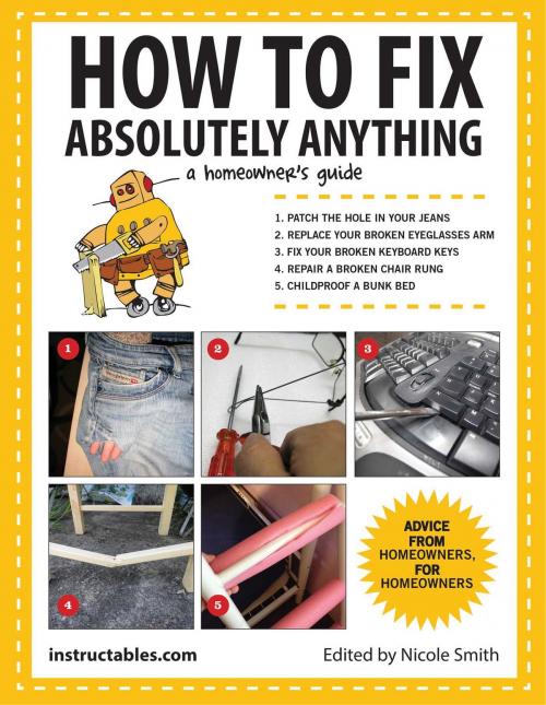 Cover of the book How to Fix Absolutely Anything by Instructables.com, Skyhorse