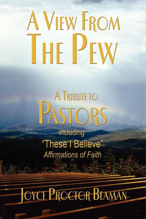 Cover of the book A View From the Pew by Joyce Proctor Beaman, Morgan James Publishing
