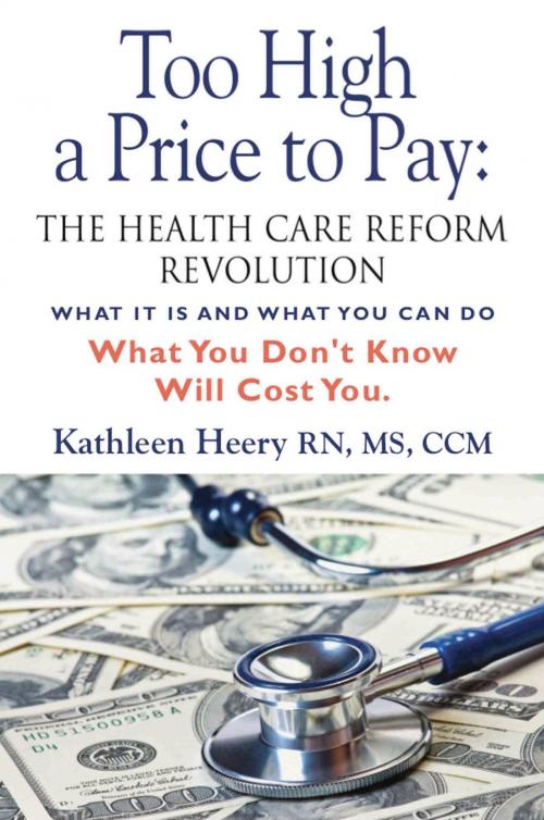 Cover of the book Too High a Price to Pay: The Health Care Reform Revolution - What It Is and What You Can Do by Kathleen Heery, MS RN CCM, BookLocker.com, Inc.
