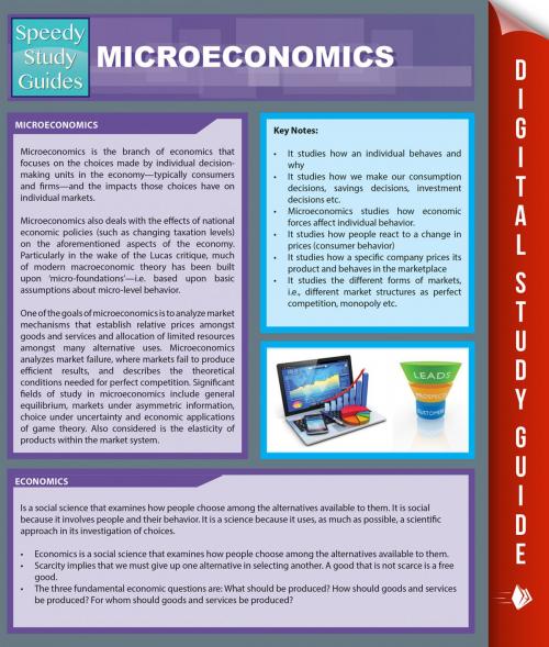 Cover of the book Micro-Economics (Speedy Study Guides) by Speedy Publishing, Speedy Publishing LLC