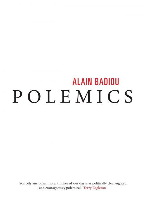 Cover of the book Polemics by Alain Badiou, Cecile Winter, Verso Books
