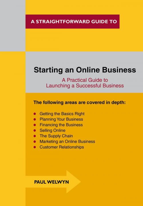 Cover of the book Starting An Online Business by Paul Welwyn, Straightforward Publishing