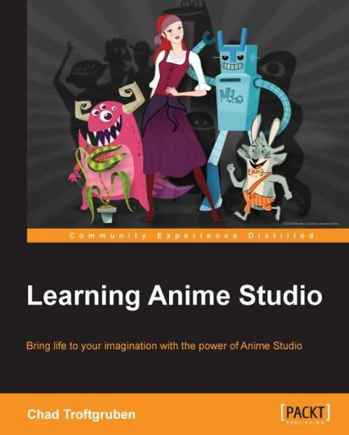 Cover of the book Learning Anime Studio by Chad Troftgruben, Packt Publishing