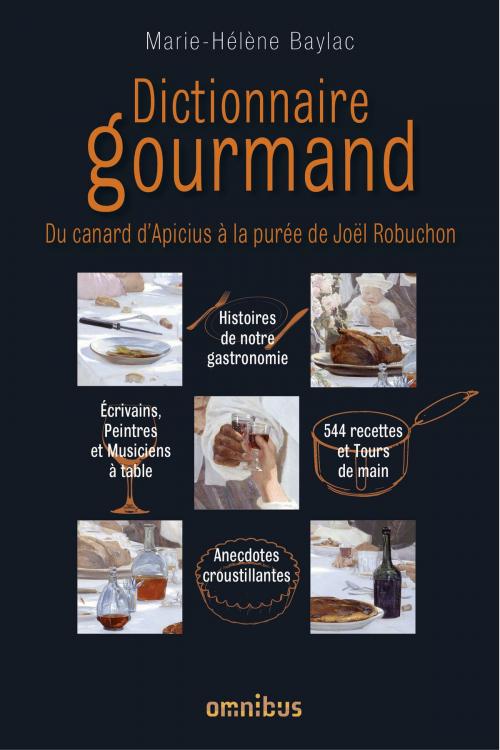 Cover of the book Dictionnaire gourmand by Marie-Hélène BAYLAC, Place des éditeurs