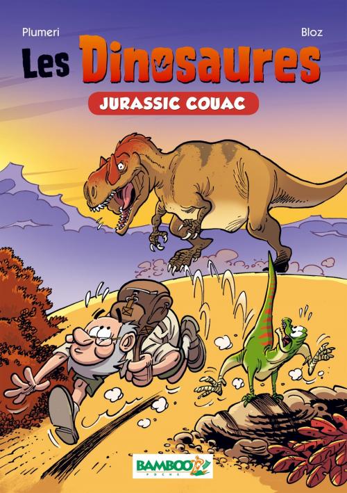 Cover of the book Les Dinosaures en BD by Bloz, Arnaud Plumeri, Bamboo Jeunesse Digital