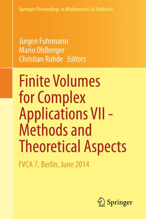 Cover of the book Finite Volumes for Complex Applications VII-Methods and Theoretical Aspects by , Springer International Publishing