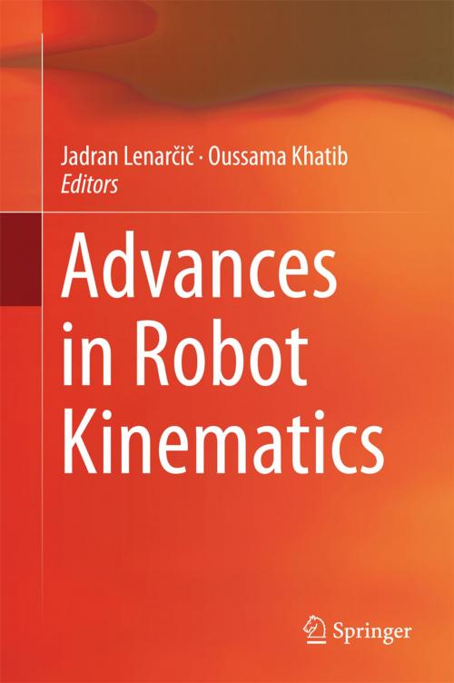 Cover of the book Advances in Robot Kinematics by , Springer International Publishing