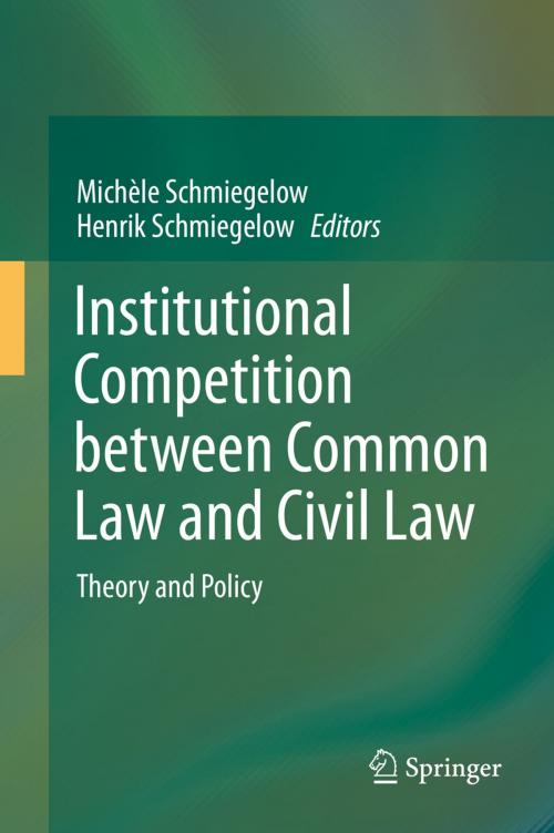 Cover of the book Institutional Competition between Common Law and Civil Law by , Springer Berlin Heidelberg