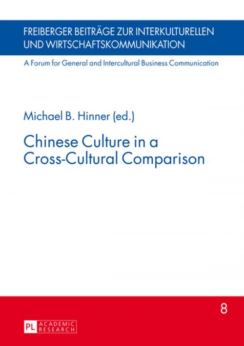 Cover of the book Chinese Culture in a Cross-Cultural Comparison by , Peter Lang