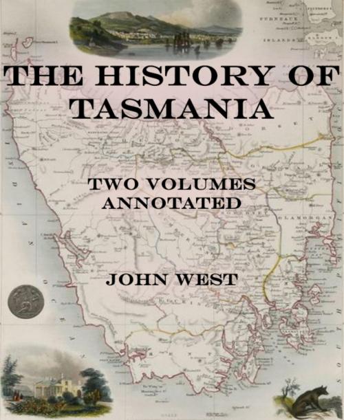 Cover of the book The History of Tasmania by John West, BookRix
