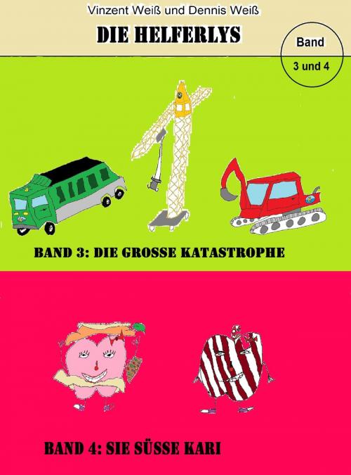 Cover of the book Die Helferlys Band 3 und 4 by Dennis Weiß, neobooks