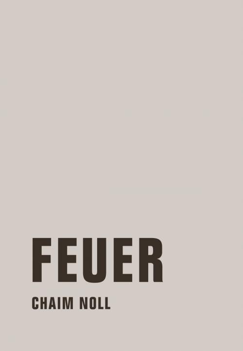 Cover of the book Feuer by Chaim Noll, Verbrecher Verlag