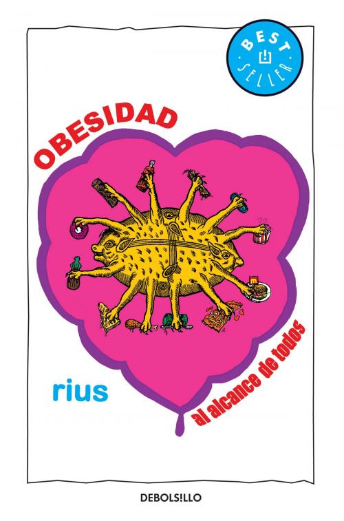 Cover of the book Obesidad al alcance de todos (Colección Rius) by Rius, Penguin Random House Grupo Editorial México
