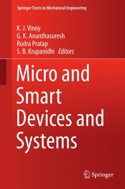 Cover of the book Micro and Smart Devices and Systems by , Springer India