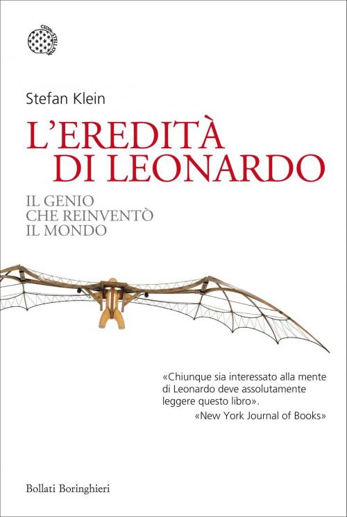 Cover of the book L'eredità di Leonardo by Stefan Klein, Bollati Boringhieri