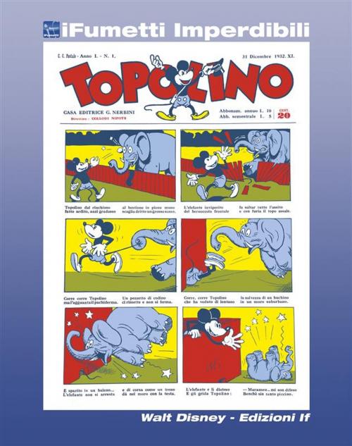 Cover of the book Topolino giornale n. 1 (iFumetti Imperdibili) by AA.VV., Edizioni if