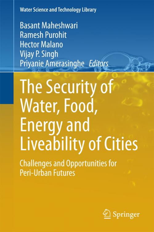 Cover of the book The Security of Water, Food, Energy and Liveability of Cities by , Springer Netherlands