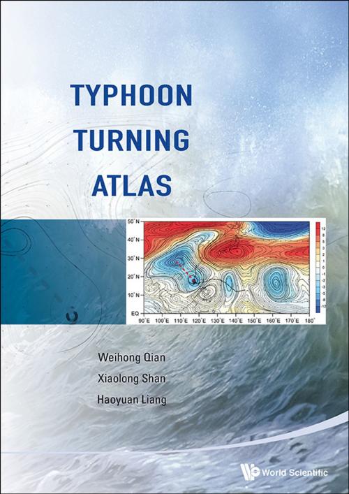 Cover of the book Typhoon Turning Atlas by Weihong Qian, Xiaolong Shan, Haoyuan Liang, World Scientific Publishing Company