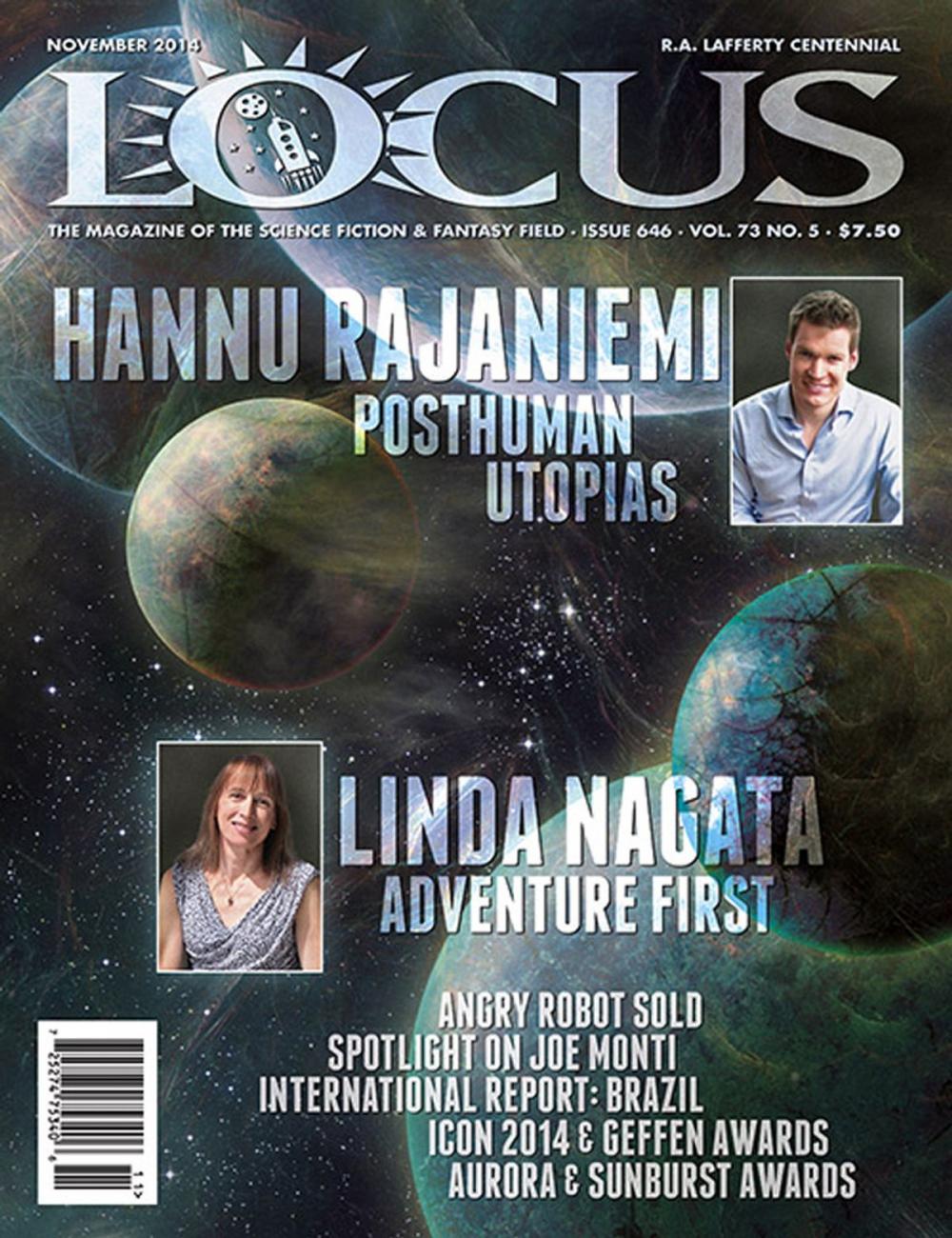 Big bigCover of Locus Magazine, Issue #646, November 2014