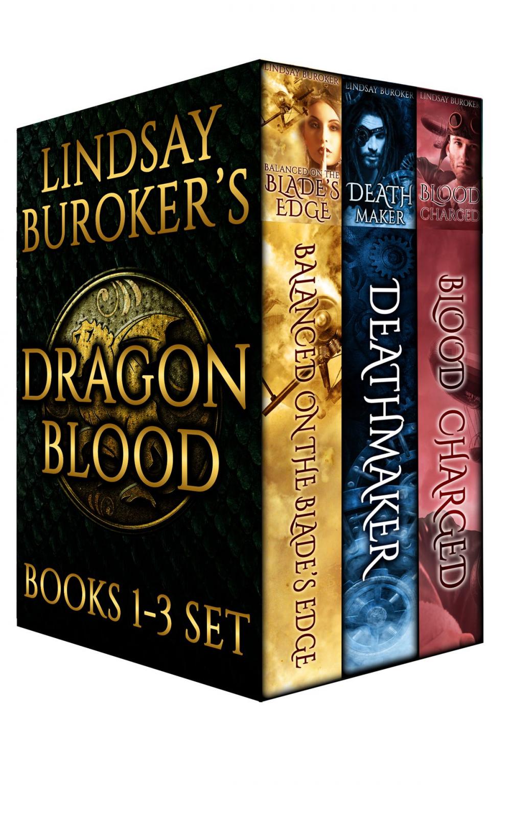 Big bigCover of The Dragon Blood Collection, Books 1-3