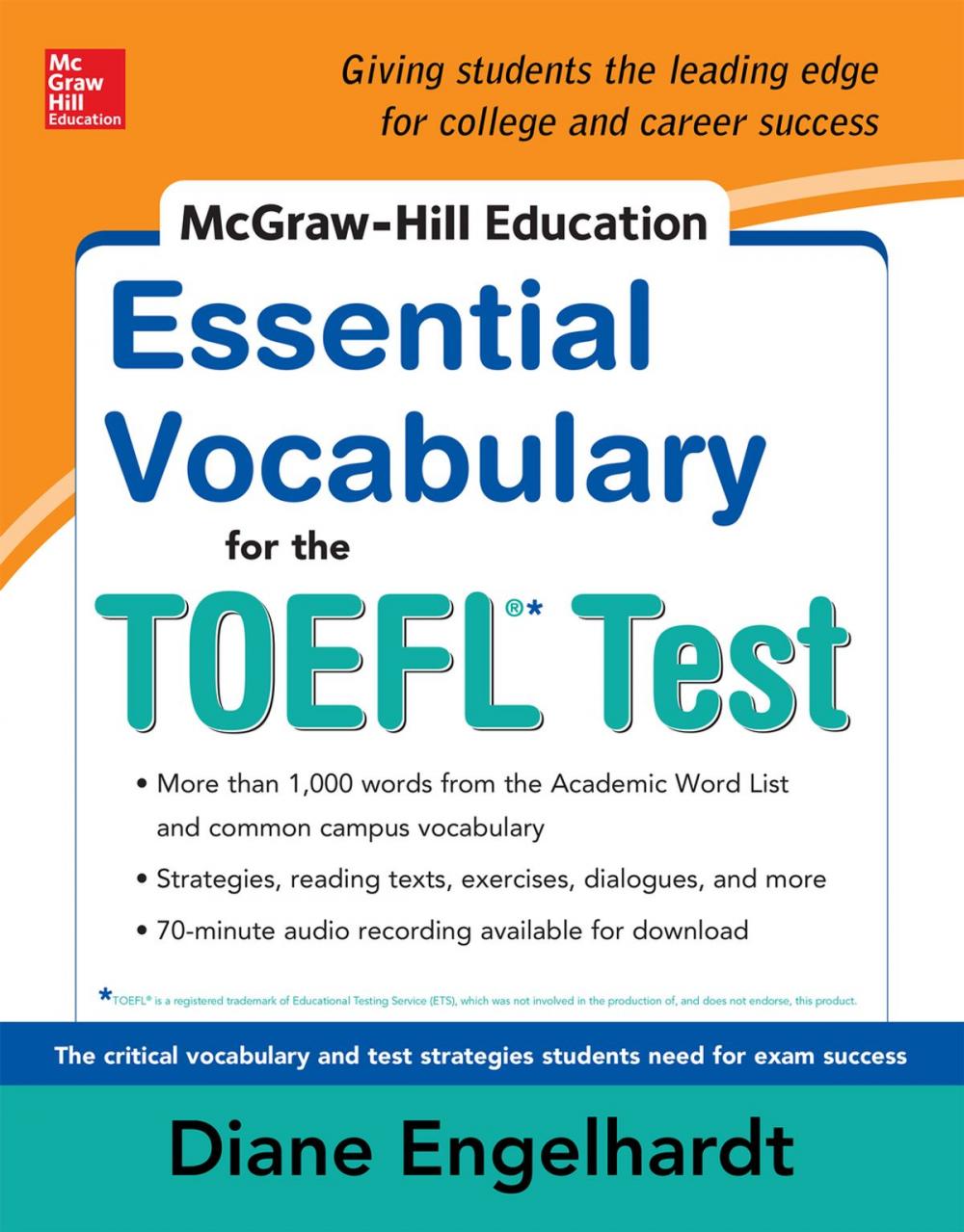 Big bigCover of McGraw-Hill Education Essential Vocabulary for the TOEFL® Test