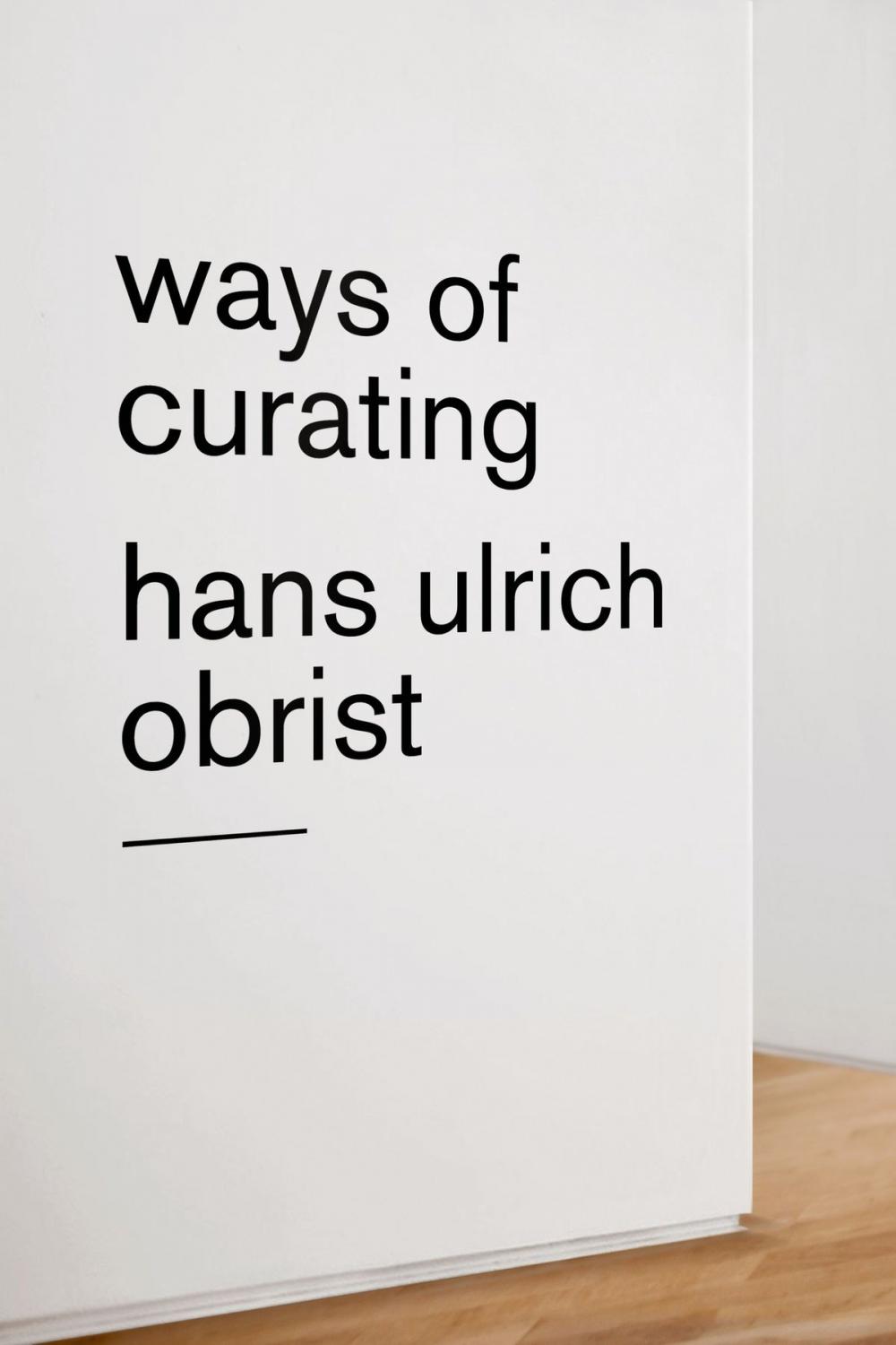Big bigCover of Ways of Curating