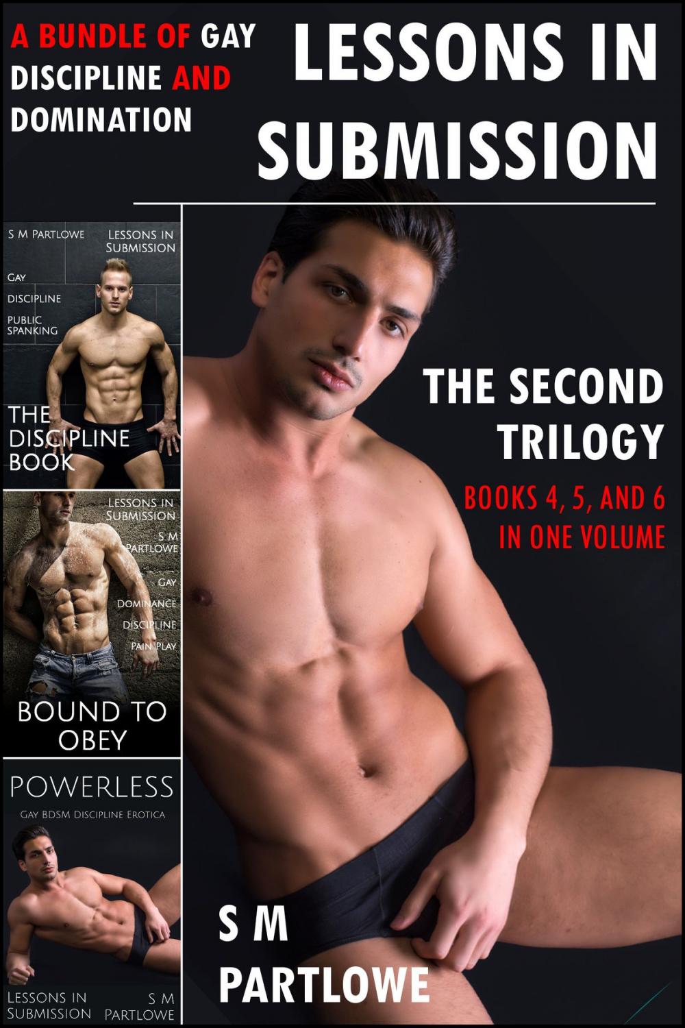 Big bigCover of Lessons in Submission: The Second Trilogy (A Bundle of Gay Discipline and Domination)