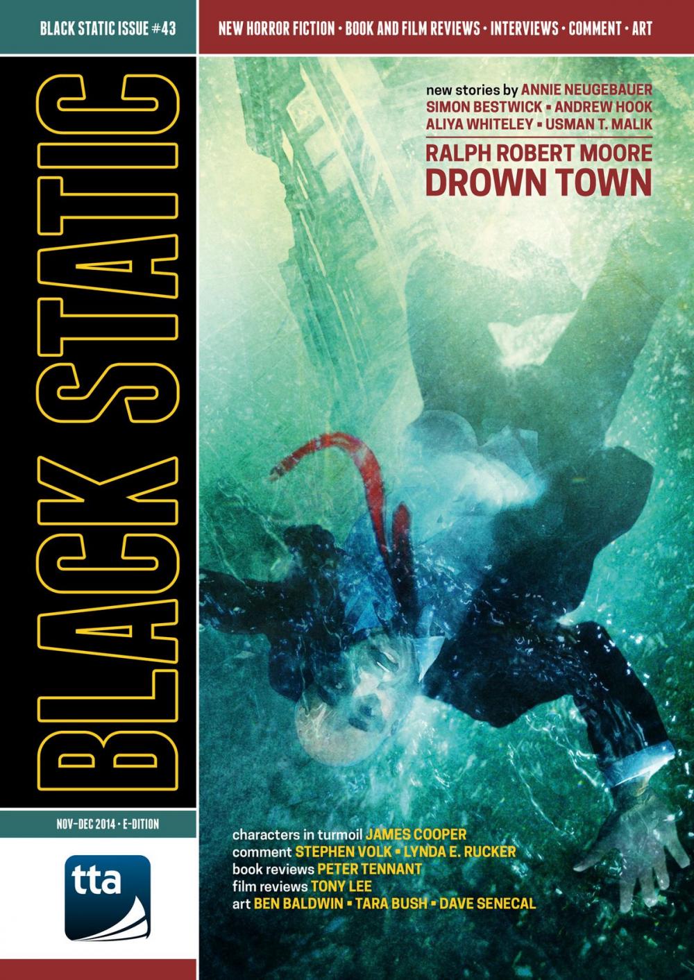 Big bigCover of Black Static #43 Horror Magazine (Nov - Dec 2014)