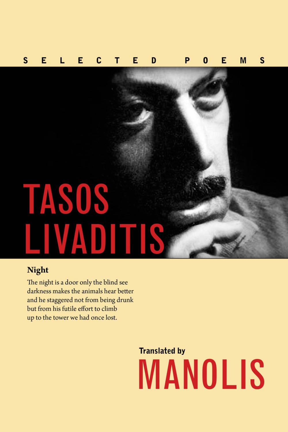 Big bigCover of Tasos Livaditis: Selected Poems