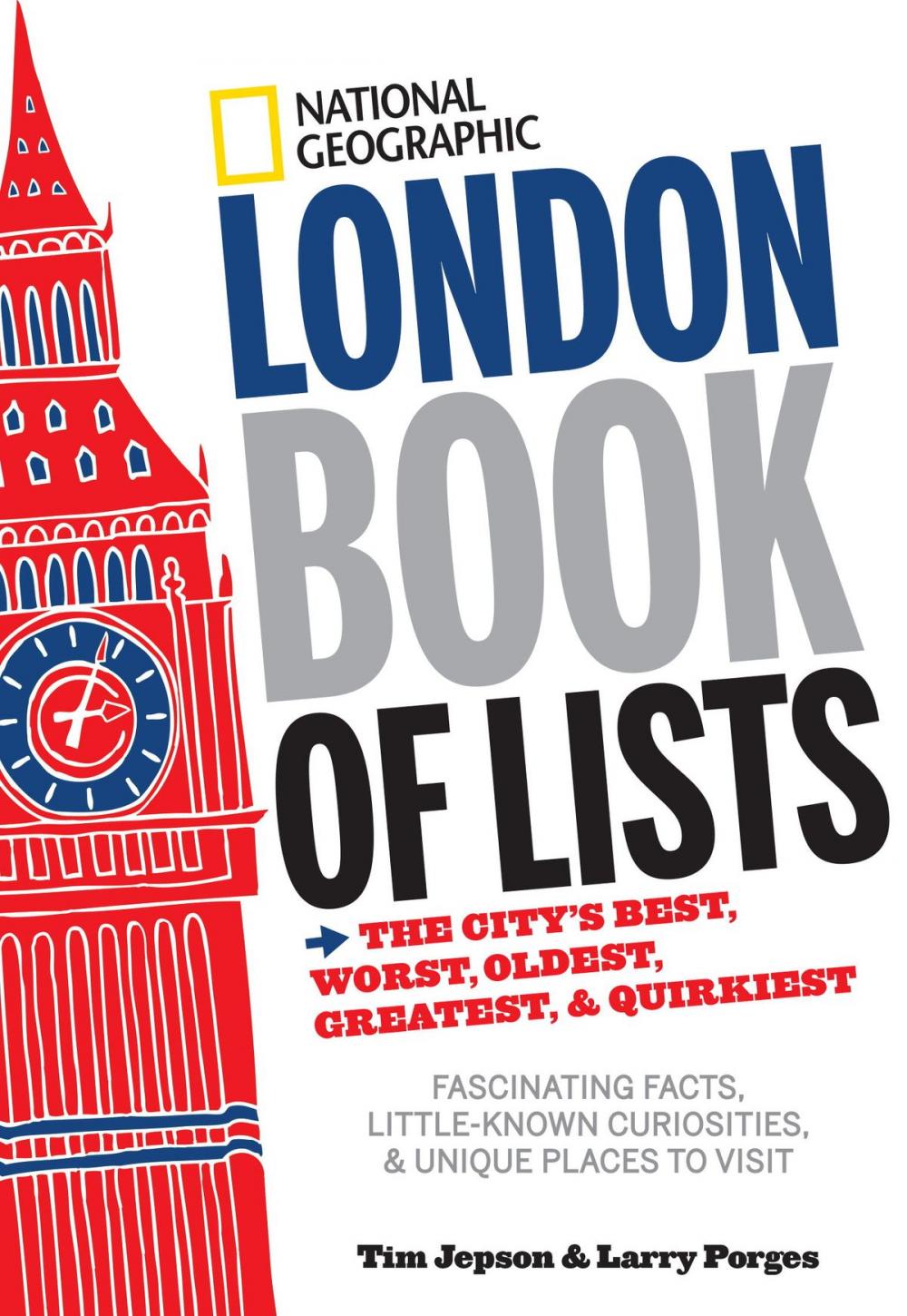 Big bigCover of National Geographic London Book of Lists