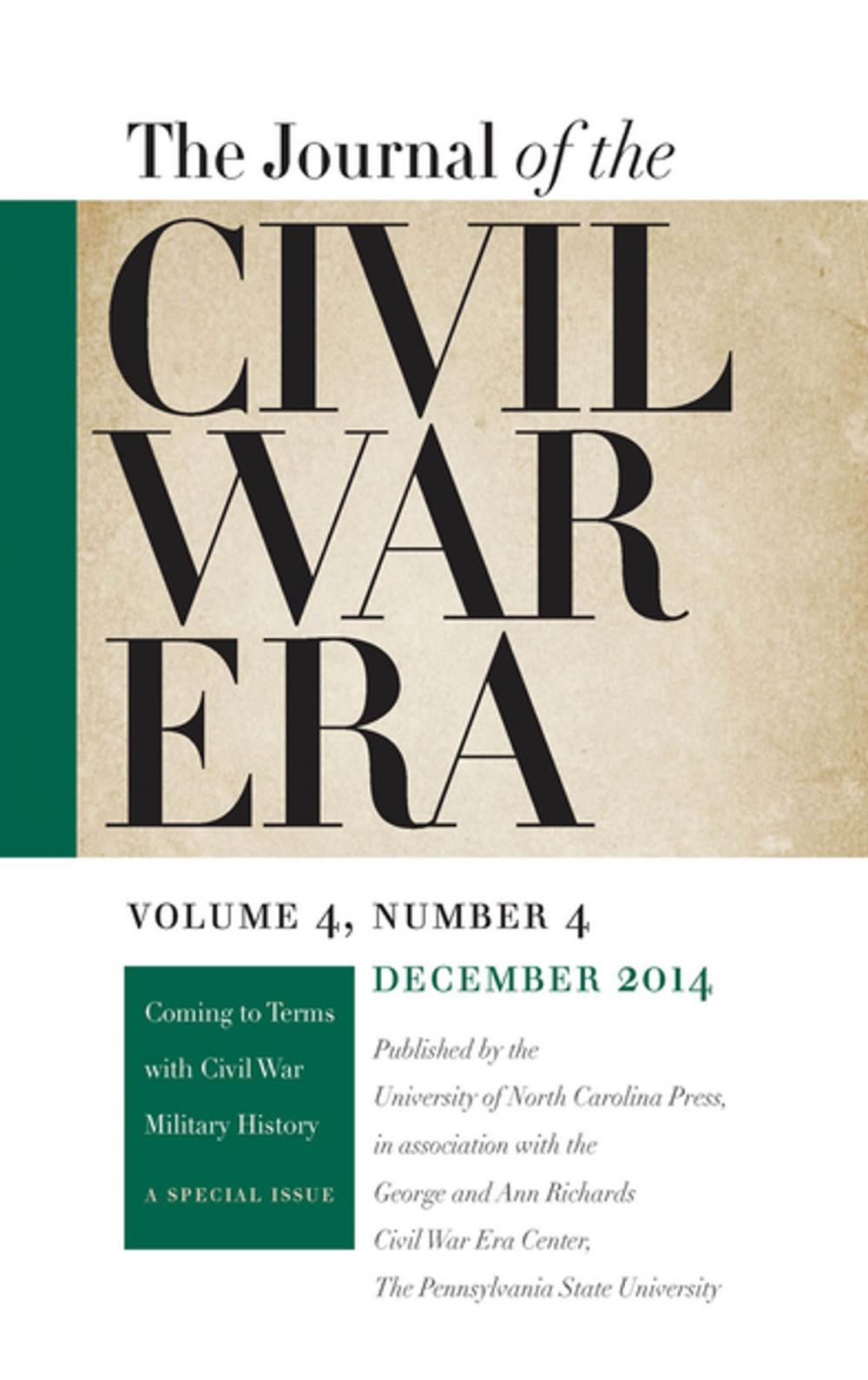 Big bigCover of Journal of the Civil War Era